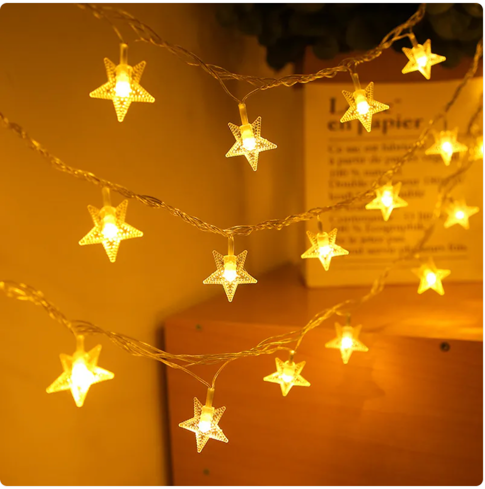 LED Star String Lights