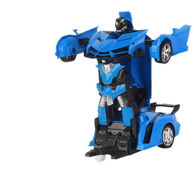 Transforming Race Car Toy with Remote Control Robot