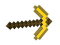 Official Minecraft Gold Pickaxe – Deluxe Kids' Costume Accessory & Role Play Toy