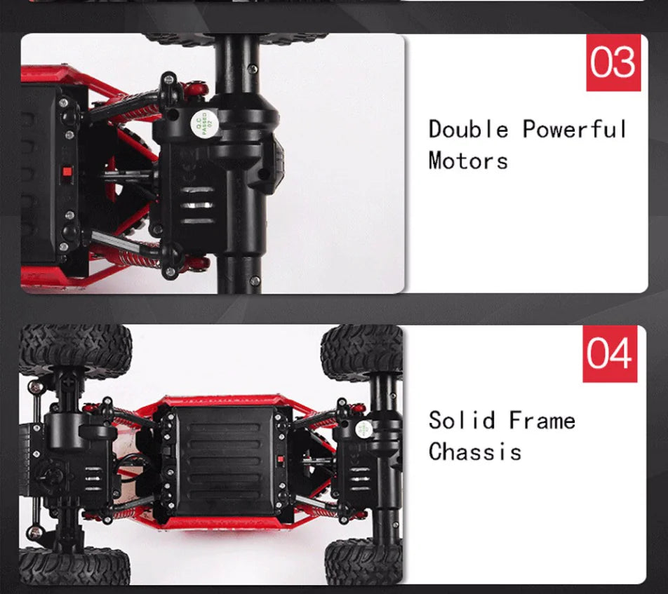 The 4WD "Titan" Off-Roader - Remote Control Off-Road Car Toy for Kids