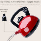 Kids Pretend Play Kitchen Set with Cooking and Cutting Toys