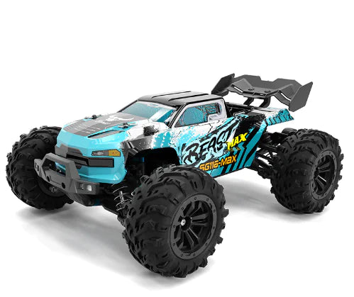 1:16 Scale RC Off-Road Monster Truck – 4WD High-Speed Remote Control Car with LED Lights
