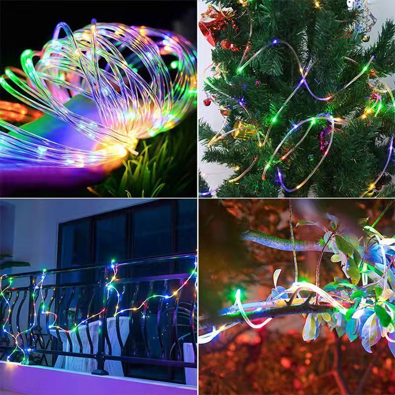 LED Strip Rope Light Tube String Outdoor Garden Party Decoration Lights