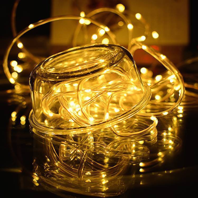 LED Strip Rope Light Tube String Outdoor Garden Party Decoration Lights