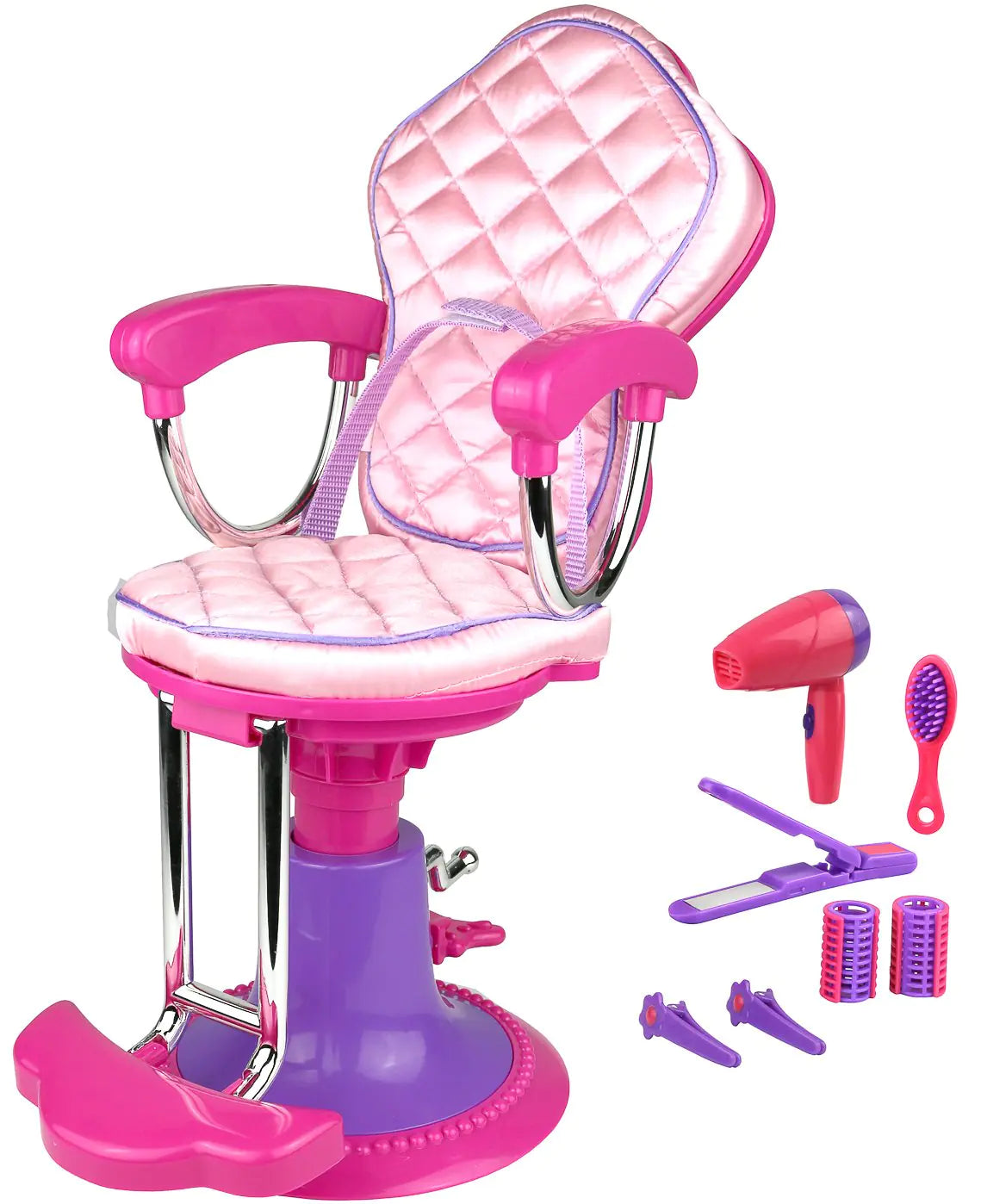 Click N Play Doll Salon Chair Set – Interactive Hair Styling Kit with Accessories