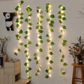 LED Grape Leaf String Lights for New Year Decor