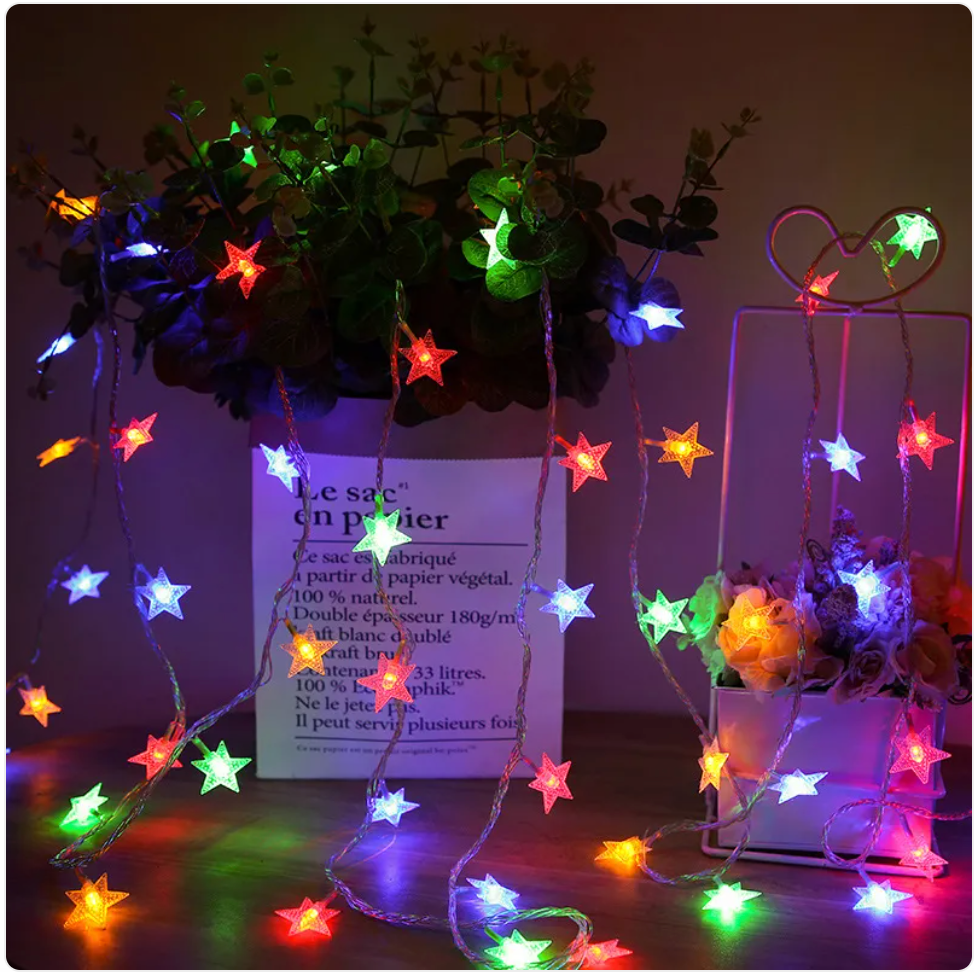 LED Star String Lights