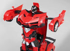 Transforming Race Car Toy with Remote Control Robot