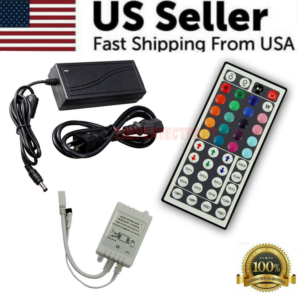 LED Strip Lights Remote Control Bedroom Waterproof for Indoor Outdoor Use