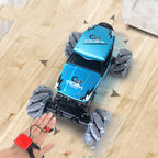 Alloy Gesture Control RC Off-Road Car – 2-in-1 Hand Sensing & Remote Control Truck with Night Lights