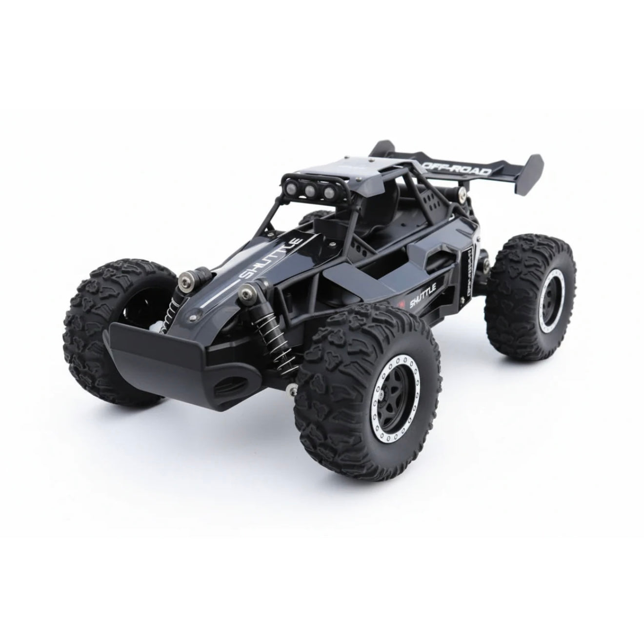 1:16 Alloy Body RC Off-Road Truck – High-Speed 4WD Remote Control Car with LED Lights