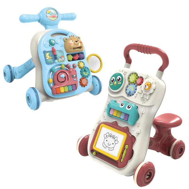 Multifunctional Baby Walker Toy with Music