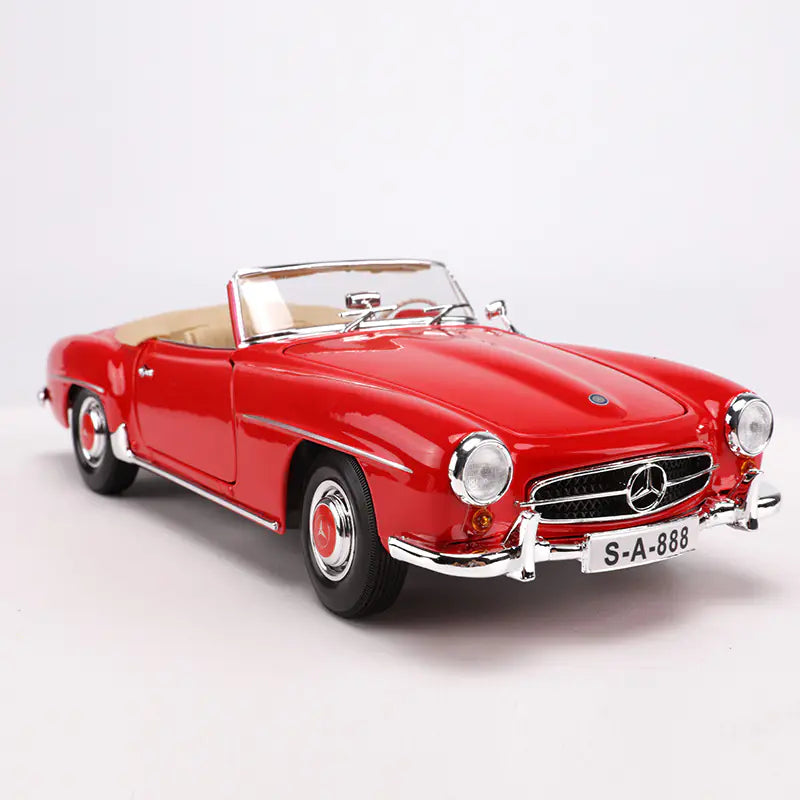 1:18 Scale 1955 Mercedes-Benz 190SL Diecast Model – Highly Detailed Vintage Replica Car