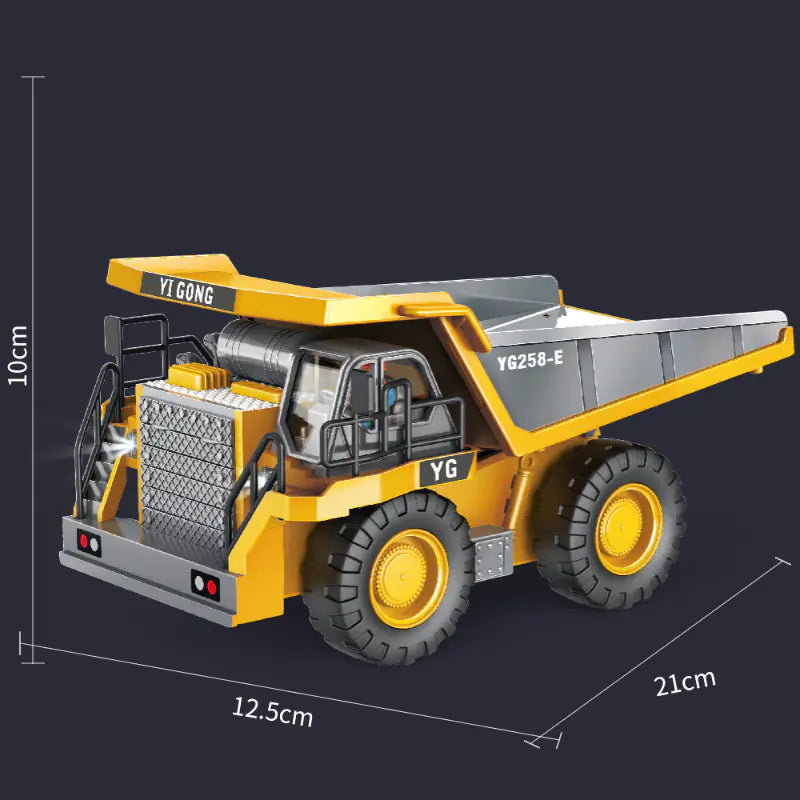 2.4G RC Excavator Remote Control Engineering Toy Truck