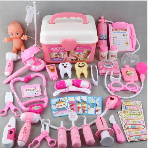 Hippocampus Doctor and Nurse Toy Medical Kit Set