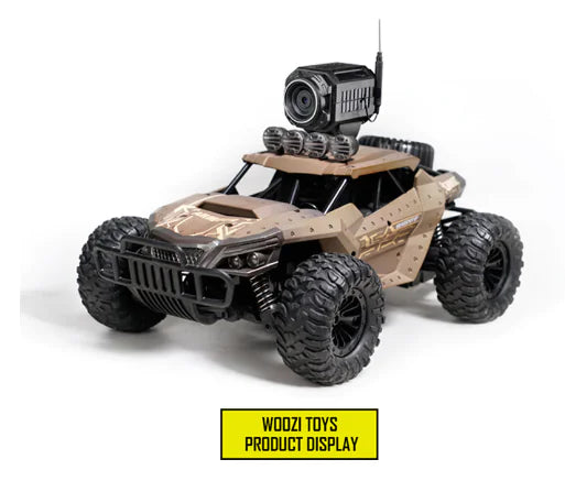 1:16 Scale RC Off-Road Monster Truck – 4WD High-Speed Remote Control Car with LED Lights