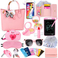 Meaicezli 35pc Little Girl's Ultimate Purse Set – Toddler Handbag with Pretend Makeup