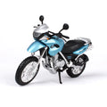 1:18 Scale BMW R 1200GS Diecast Motorcycle – Alloy Adventure Bike Model with Working Suspension