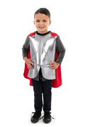 Machine Washable Royal Knight Cape – Durable Hooded Costume for Kids Ages 9-11