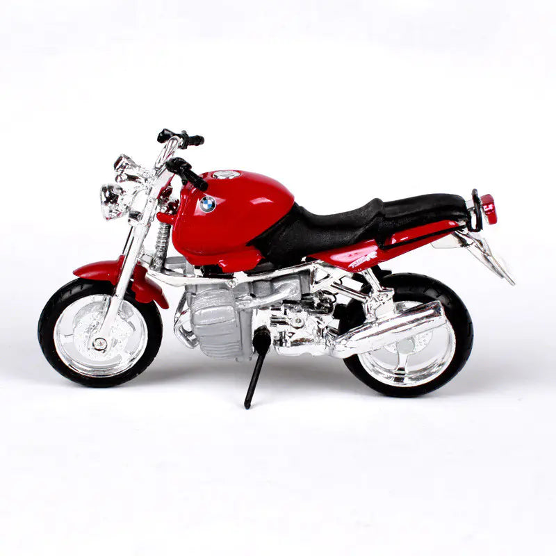 1:18 Scale BMW R 1200GS Diecast Motorcycle – Alloy Adventure Bike Model with Working Suspension