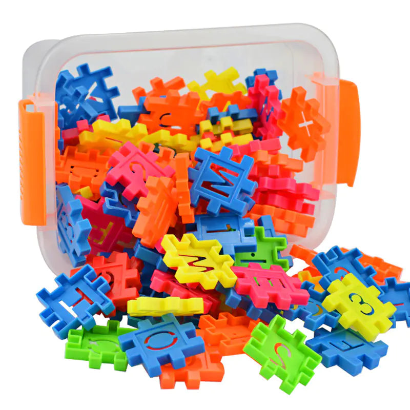 Educational Plastic Building Block Toy Set for Kids