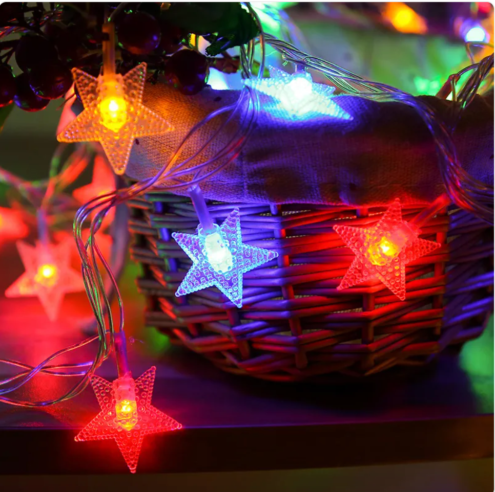 LED Star String Lights