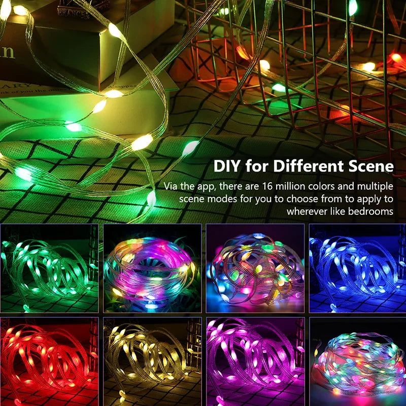 LED Strip Bluetooth Smart String Fairy Lights