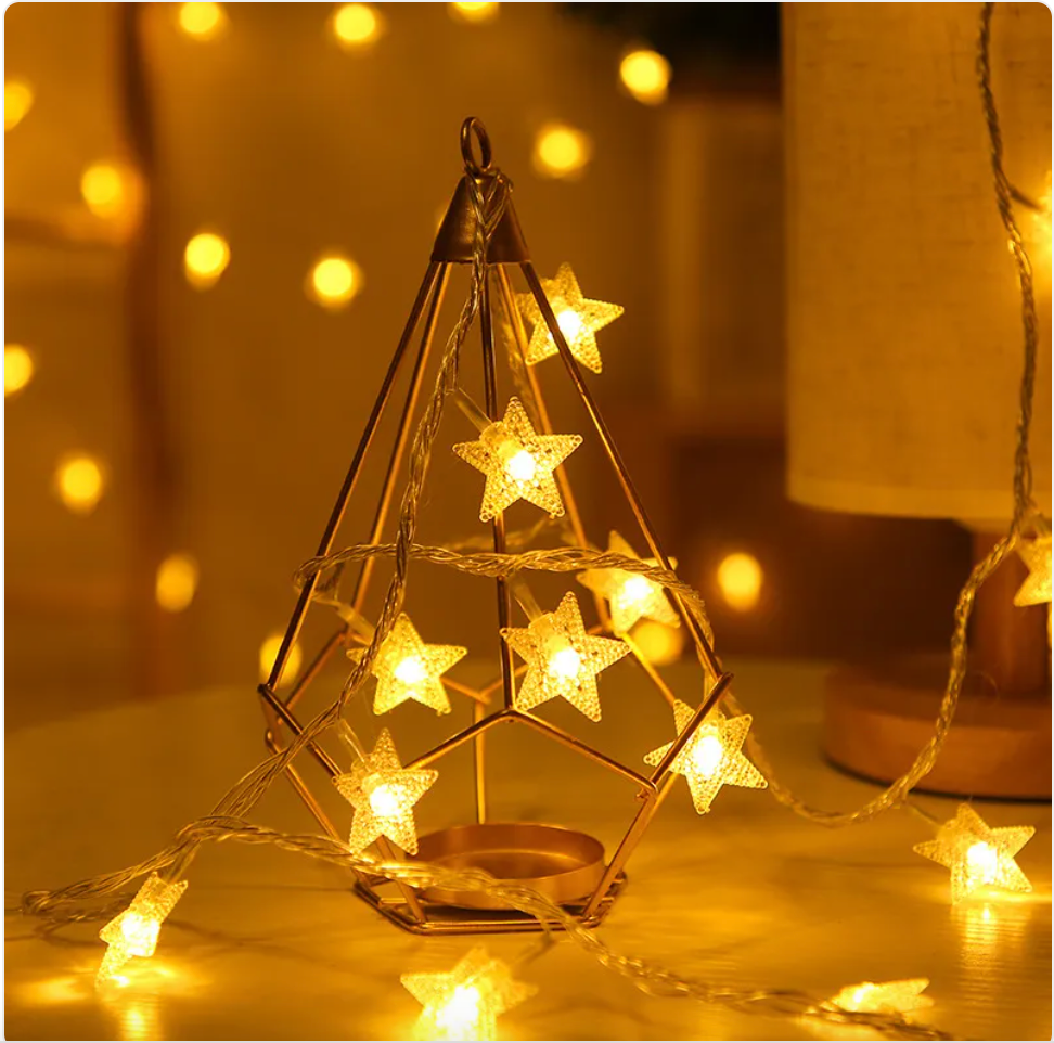 LED Star String Lights