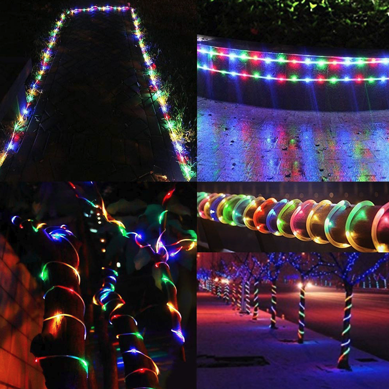 LED Strip Rope Light Tube String Outdoor Garden Party Decoration Lights