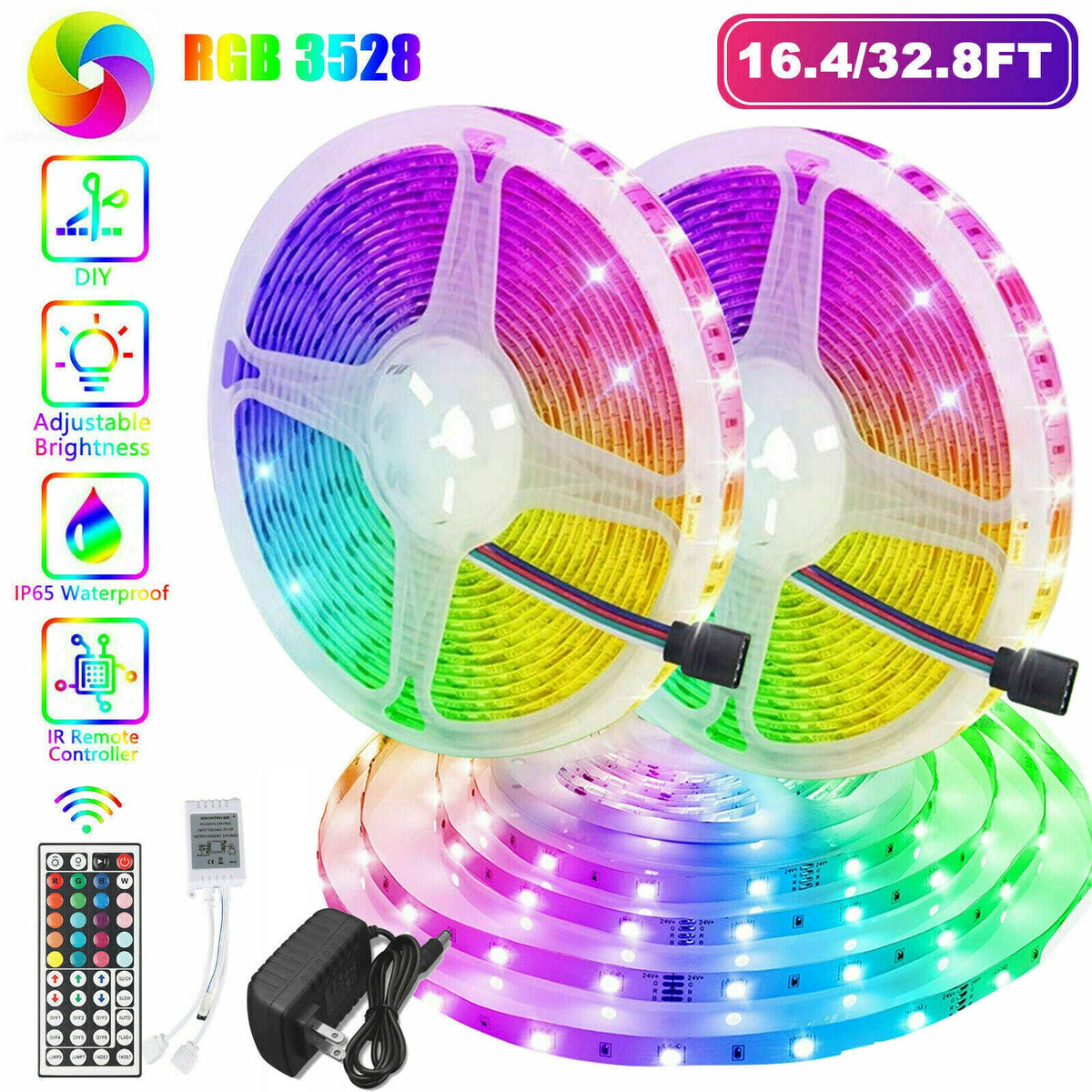 LED SMD Strip Light Flexible Remote Fairy Lights