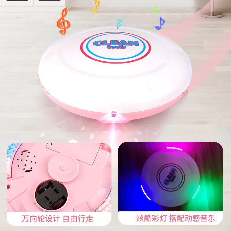 Kids Cleaning Toy Broom and Dustpan Set (Pretend Play)