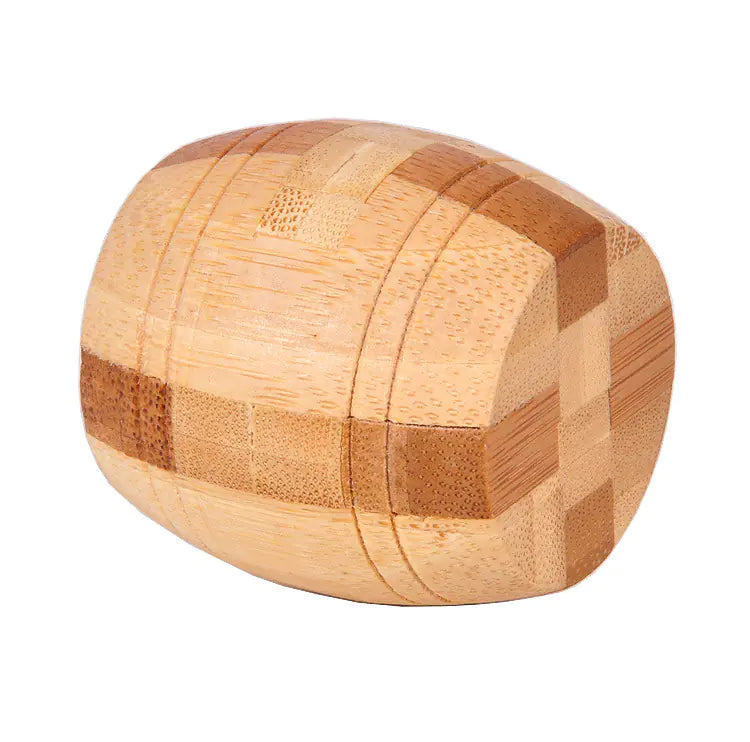 Bamboo Puzzle Toy - Kongming Lock and Ball Lock Set
