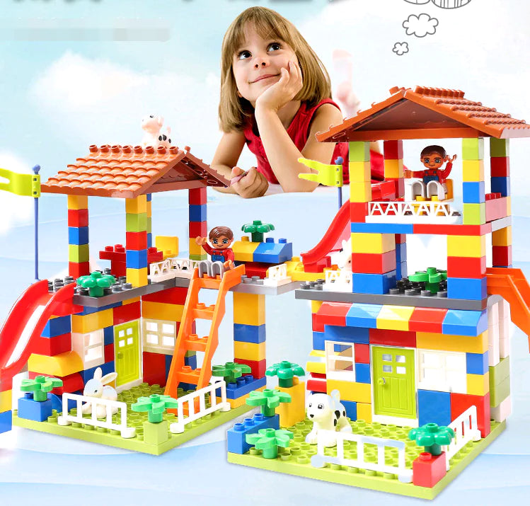 Children's Educational Building Blocks for City Play
