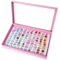 SOTOGO 100-Piece Princess Ring Collection – Adjustable Dress-Up Set