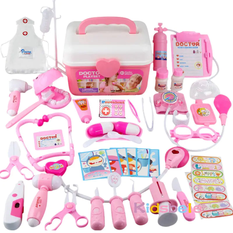 Hippocampus Doctor and Nurse Toy Medical Kit Set