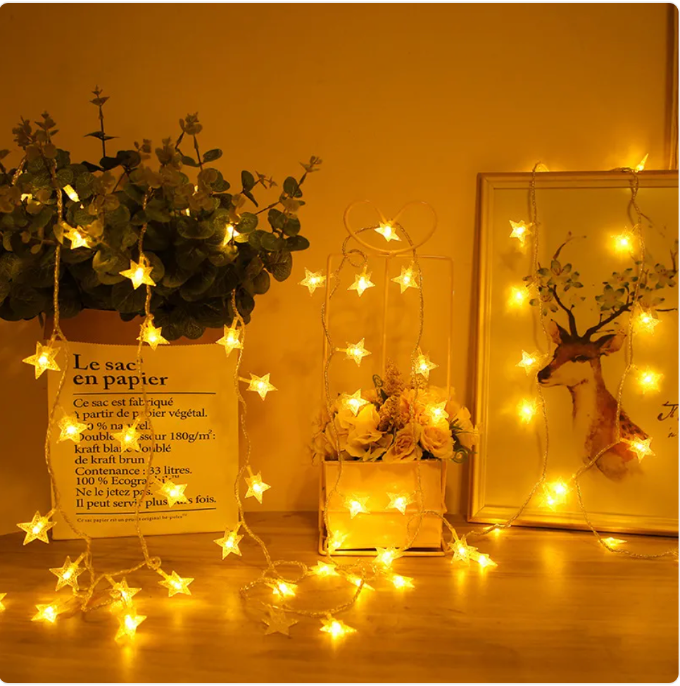 LED Star String Lights