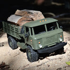 1:16 Scale 4WD Military Tactical Truck - Remote Control Off-Road Military Toy Truck