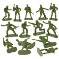 Playbees 144pc Toy Soldiers Mega Set – Classic Plastic Army Men in Multiple Poses