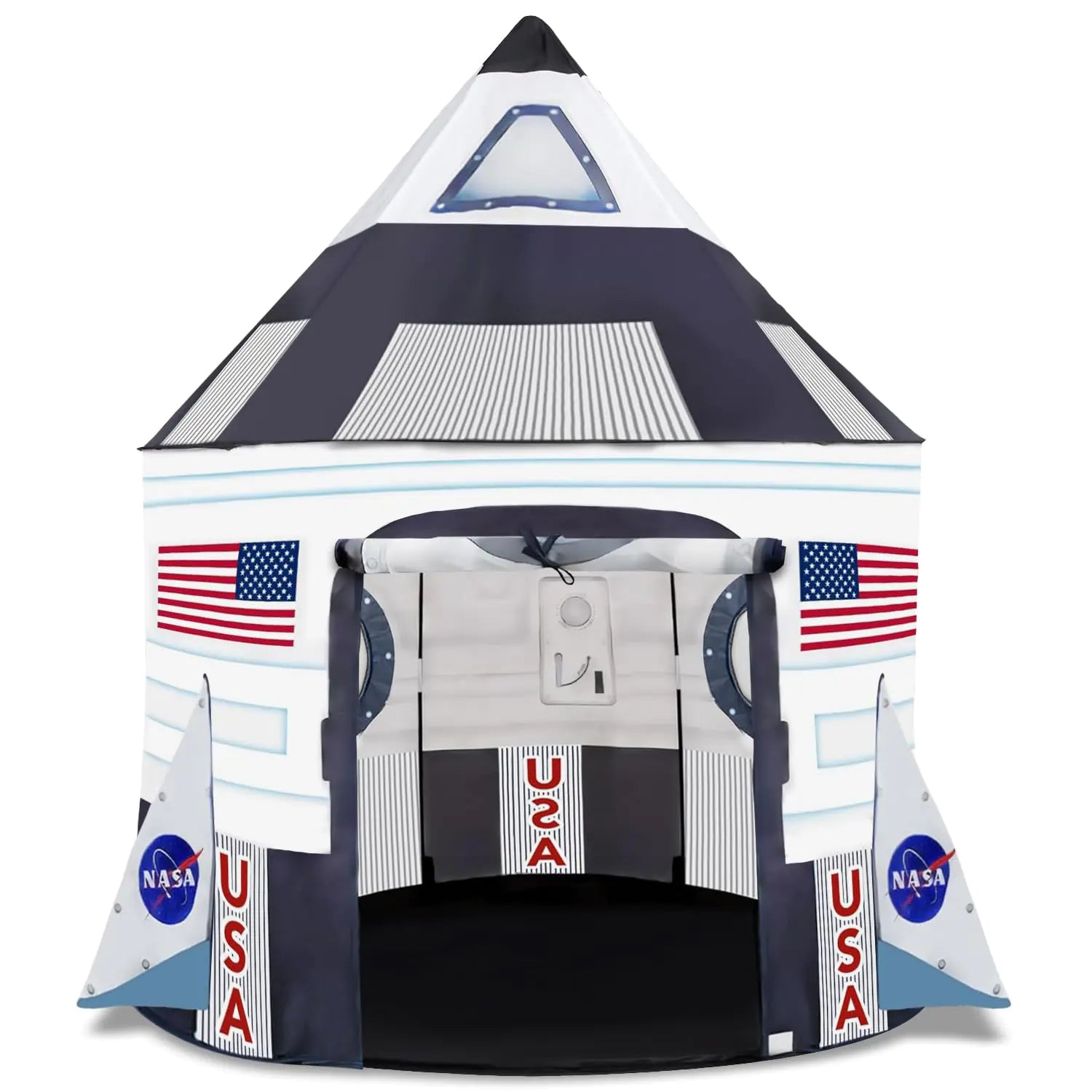 Kids Outer Space Pop-Up Tent – Spaceship Playhouse & Birthday Party Decoration