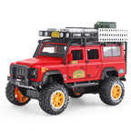 1:24 Scale Alloy Off-Road Toy Car – Diecast Metal Model with Opening Doors for Play & Decoration
