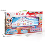 37-Key Electronic Piano Toy with Microphone for Kids