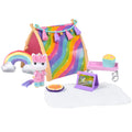 Sunny Days Entertainment Honey Bee Acres Rainbow Ridge Sweet Dreams Pajama Party – 15 Piece Dollhouse Playset with Exclusive Unicorn Figure