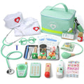 Liberry 13pc Kids Doctor Kit – Realistic Medical Playset with Working Stethoscope & Storage Bag for Toddlers Aged 3-5