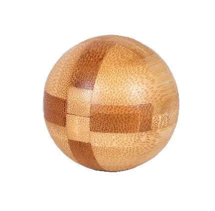 Bamboo Puzzle Toy - Kongming Lock and Ball Lock Set