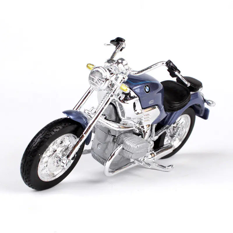1:18 Scale BMW R 1200GS Diecast Motorcycle – Alloy Adventure Bike Model with Working Suspension
