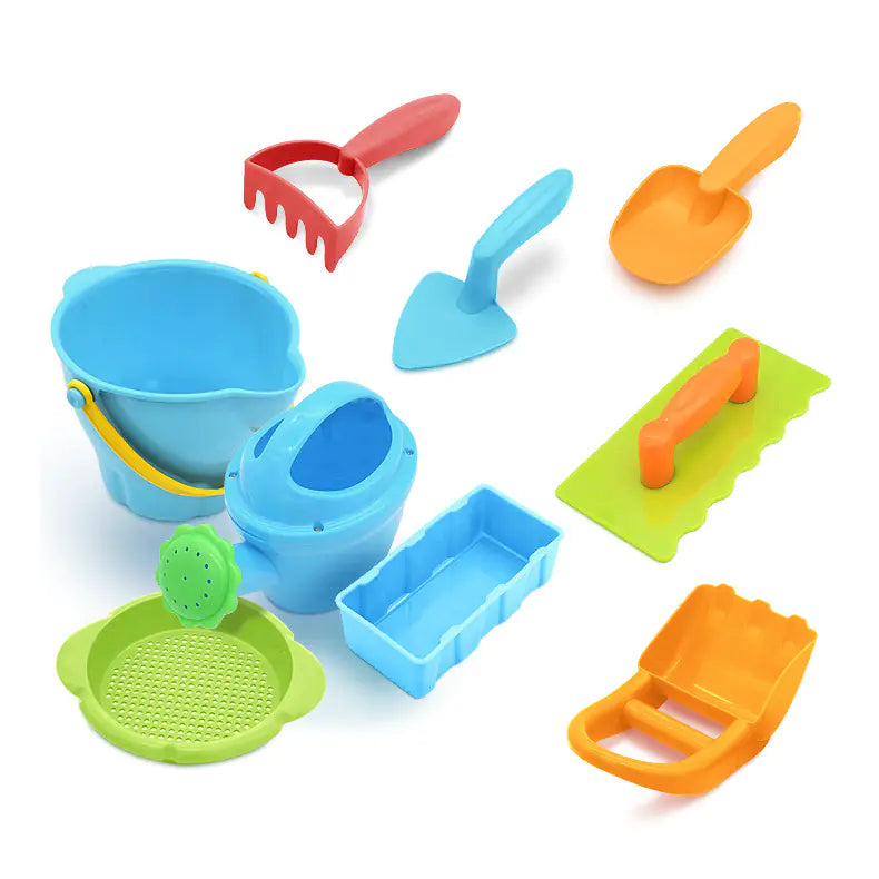 Wholesale 12-Pack Kids Sand & Bath Toy Gift Sets – Bulk Beach Buckets & Shovels for Party Favors