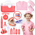 Kids Dentist Role Play Kit – Interactive Dental Set with Costume & Teeth Model