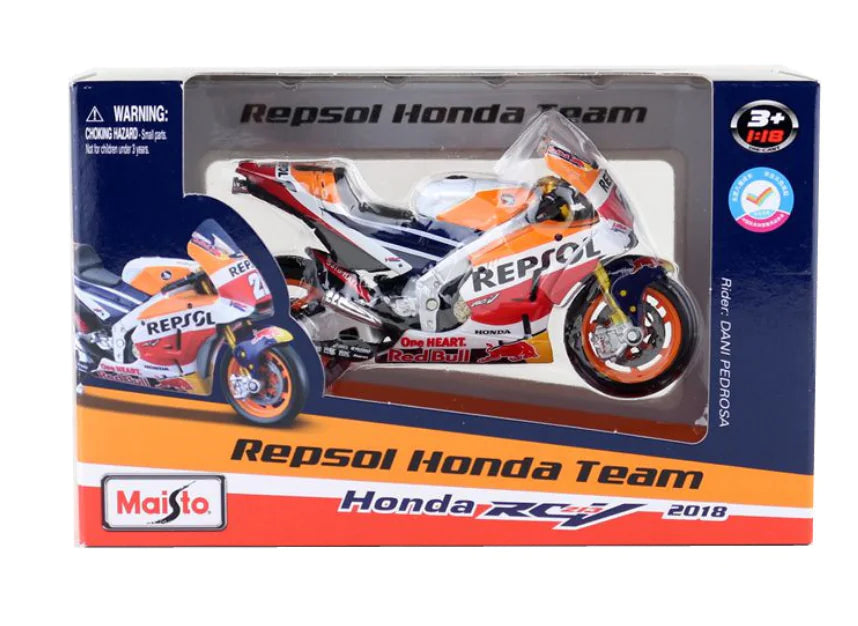 1:18 Scale Valentino Rossi Yamaha YZR-M1 Diecast – Authentic MotoGP Alloy Model Collection